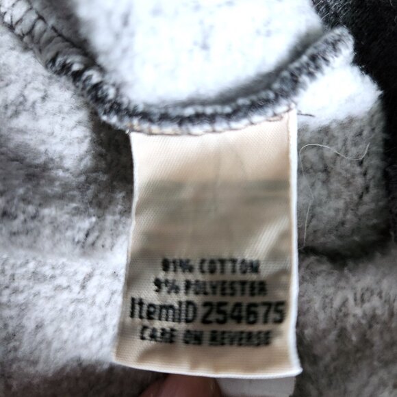 LL Bean Sweater Jacket Men's XL Regular Gray Fleece Lined Full Zip Casual - Picture 3 of 10